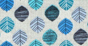TR-3857937 Blue Grey Abstract Leaf