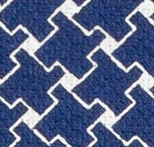 TR-3857946 Navy White Weave